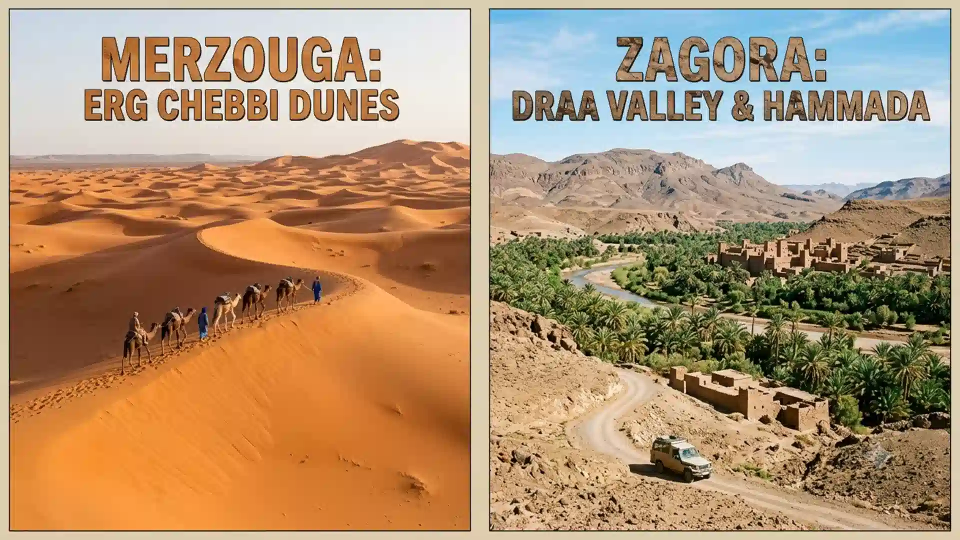 Merzouga vs Zagora which one wins