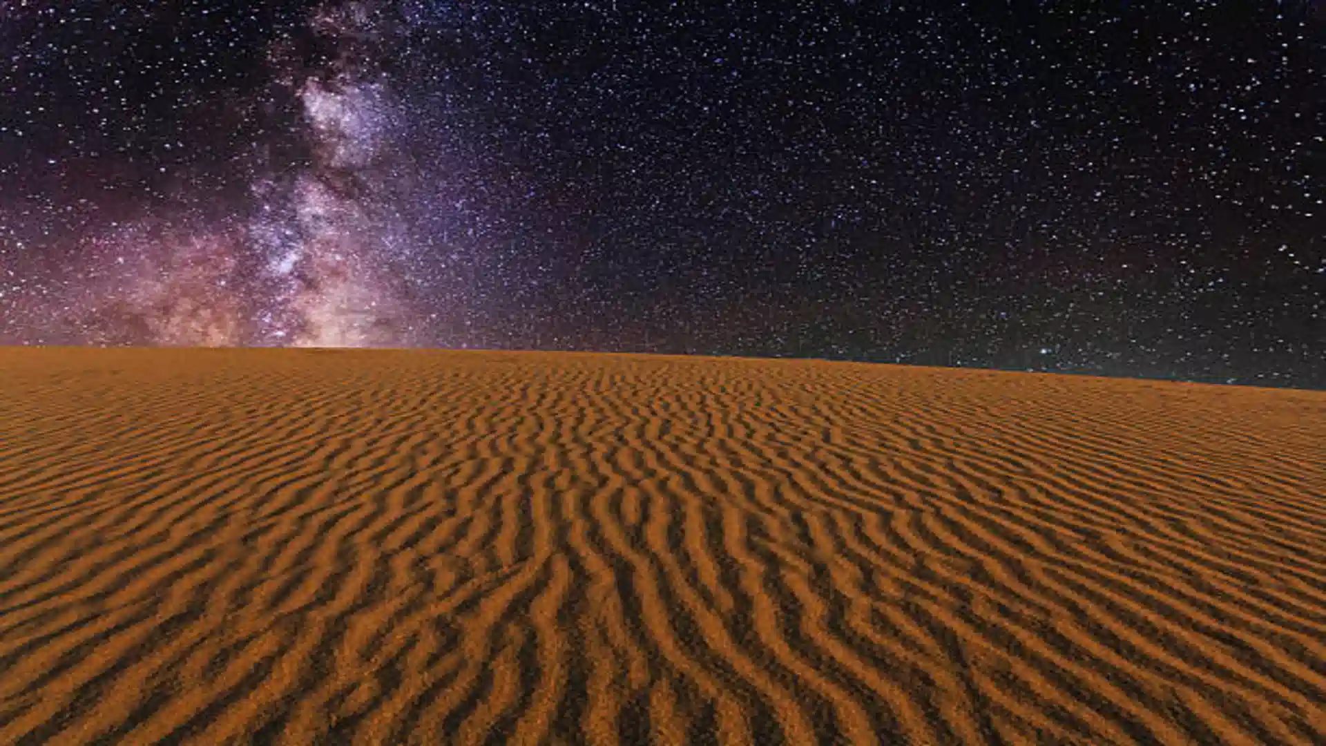 Stargazing in Morocco - beautiful milky way over the Erg Chebbi Dunes of Merzouga