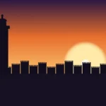 One of the best sunset viewing spots in Morocco: the Koutoubia Mosque and Marrakech rooftop terraces at golden hour